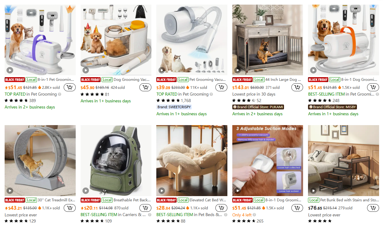  Pet Products