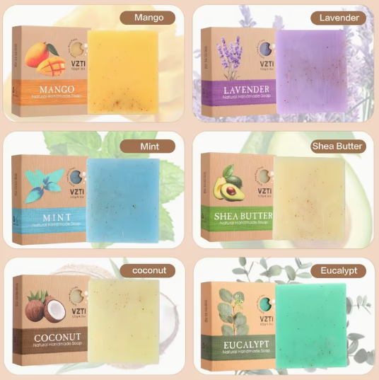  Natural & Handmade Soaps